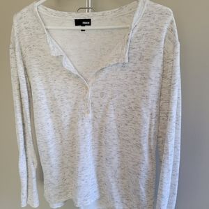 Wilfred free top, Grey, size xxs, button up